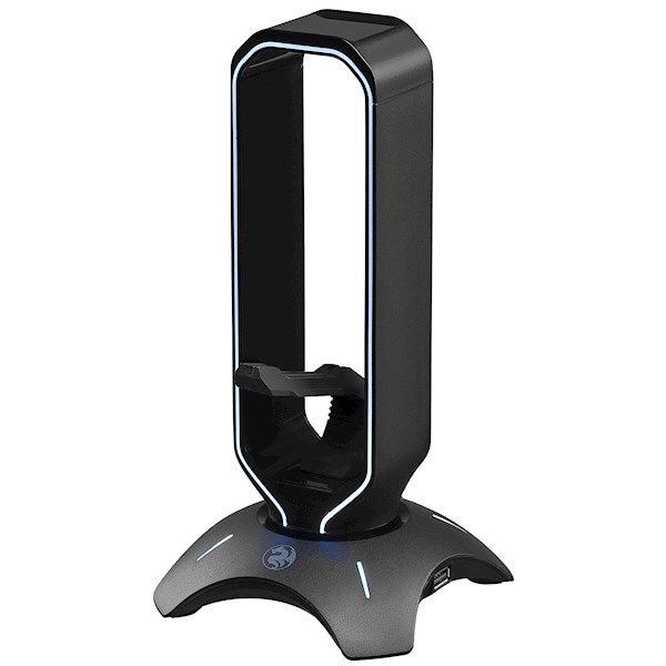 2E GAMING Headset Stand 3in1 RGB USB Black