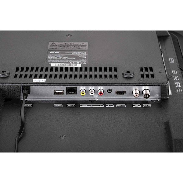 2Е TV LED 55" 4K 55A06L Smart Android, Black