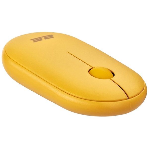 2E Mouse  MF300 Silent, WL/BT, sunny-yellow