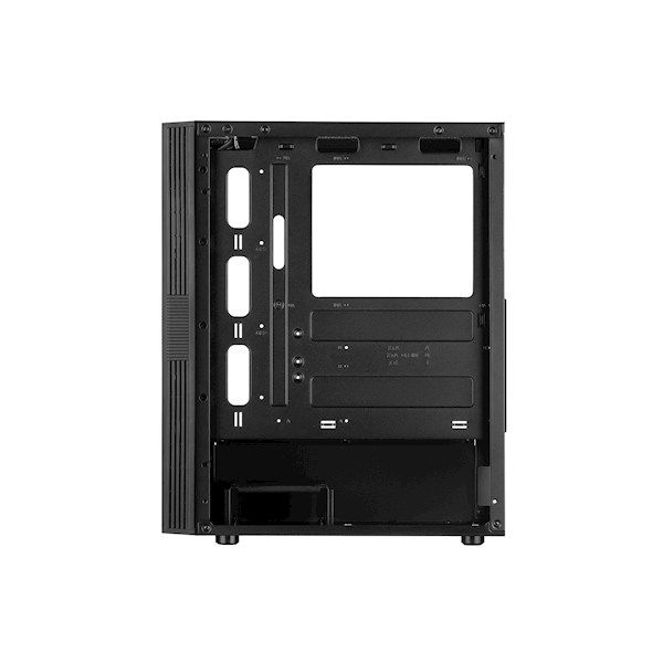 2E GAMING Computer case RUNA (G2107) MidT, 2xUSB2.0, 1xUSB3.0,1x120mm ARGB+ ARGB strip,TG (side panel),without PSU,black