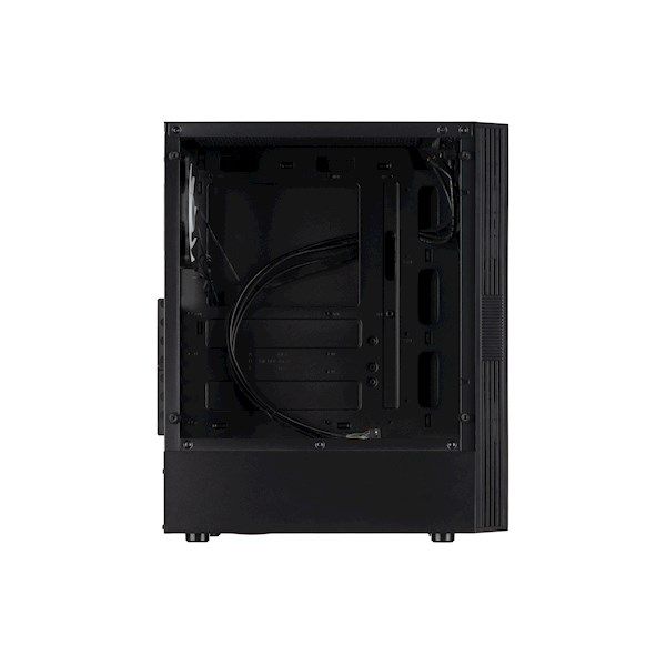 2E GAMING Computer case RUNA (G2107) MidT, 2xUSB2.0, 1xUSB3.0,1x120mm ARGB+ ARGB strip,TG (side panel),without PSU,black