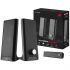 2E Personal Computer Speaker PCS203, 2.0, USB, Metal Black
