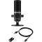 HyperX 4P5E2AA DuoCast, Microphone, USB, Black