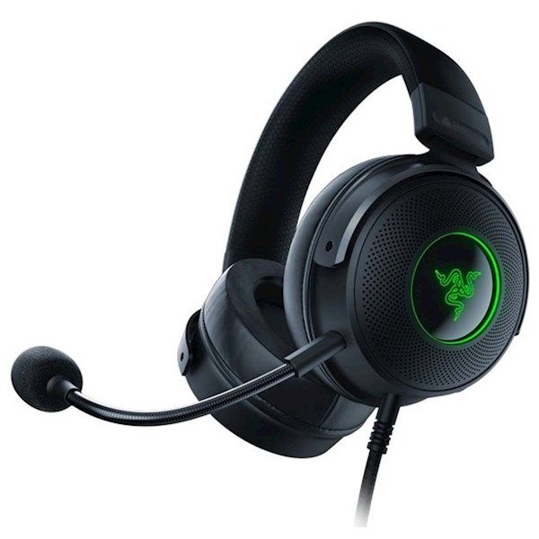 Razer Kraken V3 Wired USB Gaming Headset, With Razer Chroma RGB, TriForce Titanium 50mm Drivers