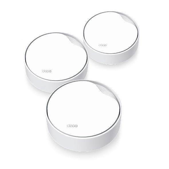 TP-Link, Deco X50-PoE(3-pack), Ceiling-Mount, AX3000 Whole Home Mesh Wi-Fi 6 System with PoE