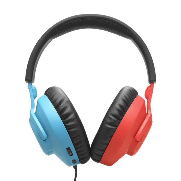 JBL Quantum 100N Gaming Headphones Blue/Red