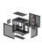 Deepcool CG530 4F, Case Black