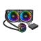 Floe Riing RGB 240 TT Premium Edition, ThermalTake Liquid Cooler, PWM, 12 V/ 5V, 3600 RPM, LGA 2066/2011-3/2011/1700/1200/1