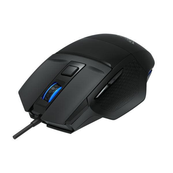 Mouse: AULA S12 Rainbow Backlight Wired Gaming Optical Mouse Black