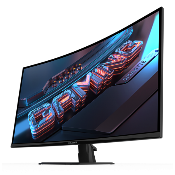 Monitor: Gigabyte GS32QCA 31.5" QHD Curved VA 180Hz 1ms 2xHDMI DP - 20VM0-GS32QCABM-2EKR