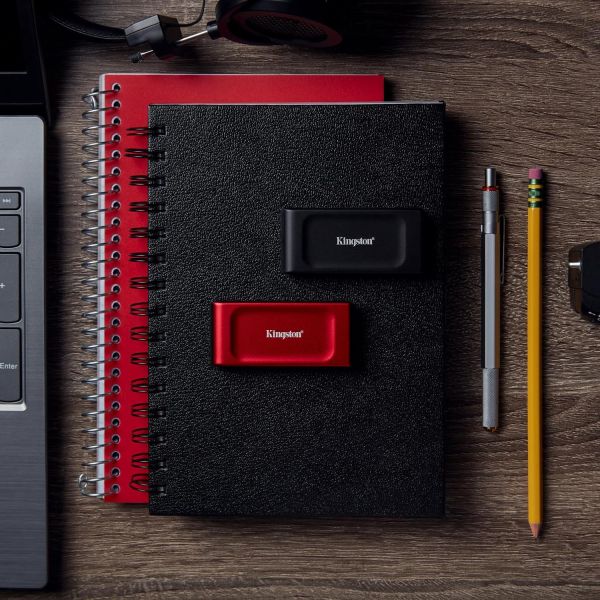Portable SSD Kingston 1TB USB 3.2 Gen 2 Type-C XS1000 Red