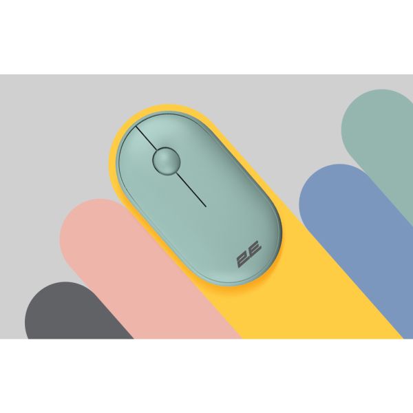 2E Mouse  MF300 Silent, WL/BT, ashen-green