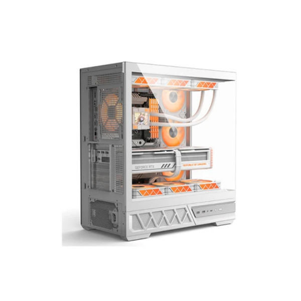 Case: Golden Field BALANCE WORLD 1 WHITE 7x120mm RGB Fans