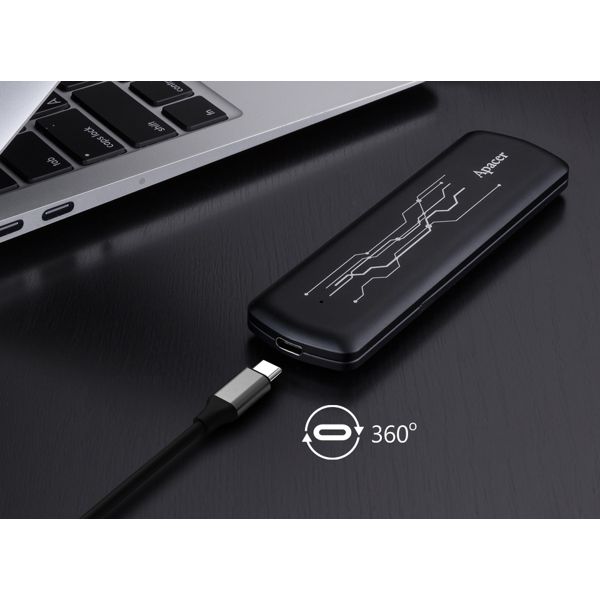 SSD Apacer 1TB USB 3.2 Gen 2 Type-C AS722B