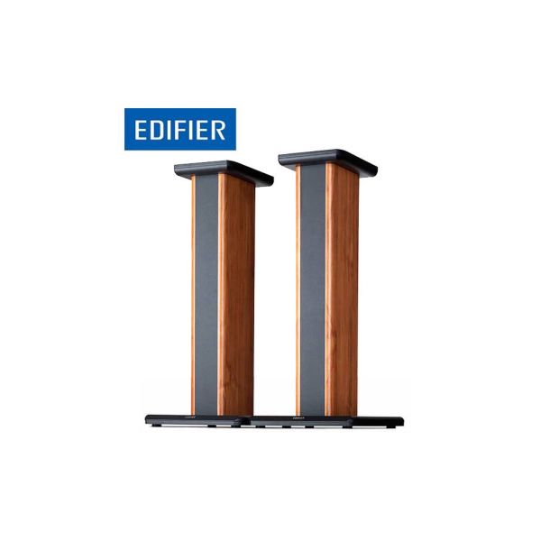 Speaker Stands Edifier SS02 Wood Grain Speaker Stands for S1000DB / S2000PRO/ S1000MKII Hollowed Stands for Optional Sand Filling Tuning - Pair