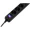 Power strip 2E 5XSchuko switch 3G*1.5mm2, 5m, black