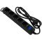 Power strip 2E 5XSchuko with switch, 3G*1.5mm2, 1.5m, black