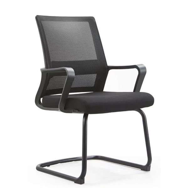 Visitor Chair ALLX MS899C, Visitor Chair, Black