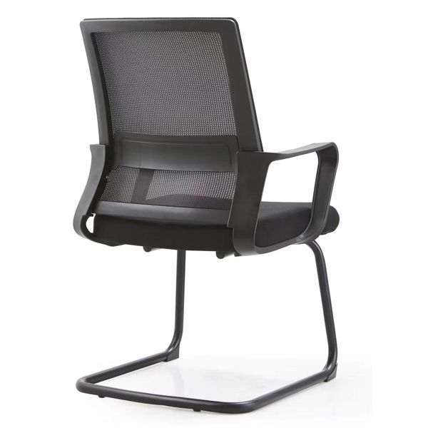 Visitor Chair ALLX MS899C, Visitor Chair, Black