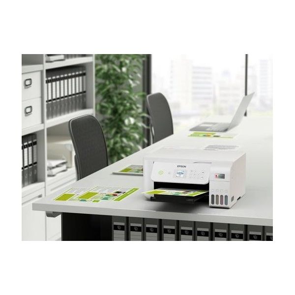 Printer Epson C11CJ66411 L3266, MFP, A4, WiFi, USB, White