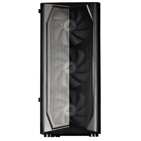 Zalman PC case N4 Rev.1 without PSU, 1xUSB3.0, 2xUSB2.0, 3x140mm, RGB, 3x120mm RGB, VGA 315mm, LCS ready, TG Side Window, ATX, black
