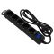 2E power strip 5XSchuko switch, 3G*0.75mm2, 3m, Black