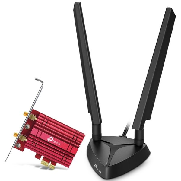 TP-Link, Archer TXE75E, AXE5400 Wi-Fi 6E Bluetooth PCle Adapter