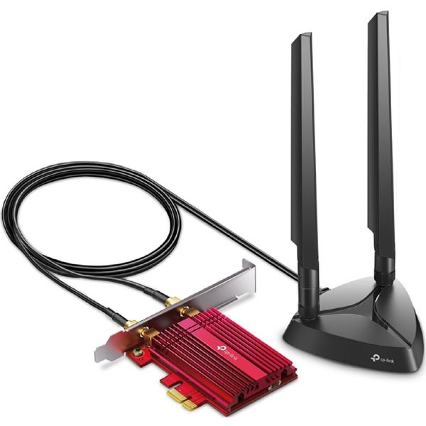 TP-Link, Archer TXE75E, AXE5400 Wi-Fi 6E Bluetooth PCle Adapter