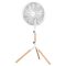 Sencor SFN 4080WH Tripod Stand Fan, Blade Diameter of 40cm, 3speed Level, Power 50W, Metal and Wood, 130x81x67