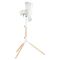 Sencor SFN 4080WH Tripod Stand Fan, Blade Diameter of 40cm, 3speed Level, Power 50W, Metal and Wood, 130x81x67
