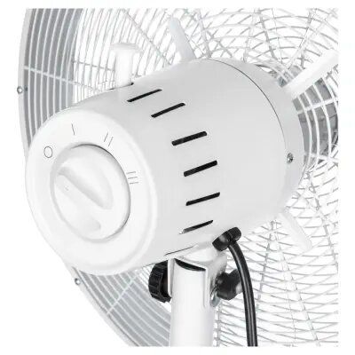 Sencor SFN 4080WH Tripod Stand Fan, Blade Diameter of 40cm, 3speed Level, Power 50W, Metal and Wood, 130x81x67
