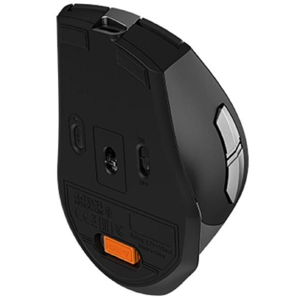 Mouse: A4tech Fstyler FB35CS Bluetooth & Wireless Rechargeable Mouse Smoky Grey