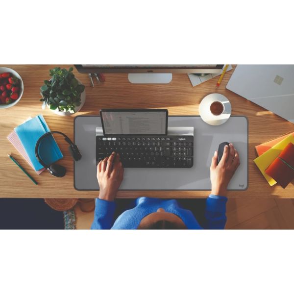 LOGITECH Desk Mat Studio Series - MID GREY