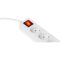 Power strip 2E 3XSchuko with switch, 3G*1.5mm, 1.5m, white