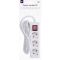 Power strip 2E 3XSchuko with switch, 3G*1.5mm, 1.5m, white