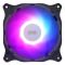 2E Gaming Case fan F120-ARGB, 120mm, 1200rpm, 3pin, 3pin+5VAura, 24dBa