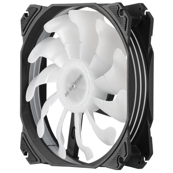 2E Gaming Case fan 2E Gaming Air Cool ACF120PA-ARGB, 120mm, 800-1700rpm, 4pin PWM, + 5V 3pin RGB, 19.4-33.8dBa