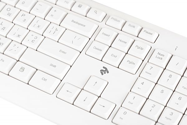 2Е Keyboard KS220 WL White