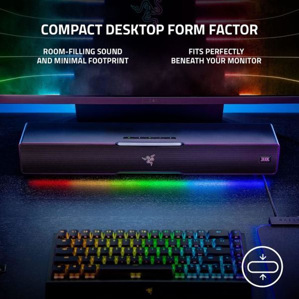 Razer Leviathan V2 7.1 USB-A/BT RGB, black