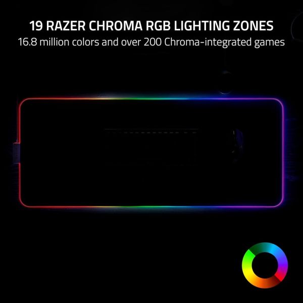 Razer Mouse Pad Strider Chroma RGB XXL (900x370x4mm), black