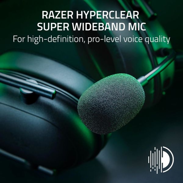 Razer Headset BlackShark V2 HyperSpeed, USB/WL, black