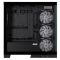 2E Gaming Computer case Fantom GK701B, without PSU, 2xUSB 3.0, 1xUSB Type-C, 4x120mm ARGB, controller with remote, TG Side/Front Panel, mATX, Black