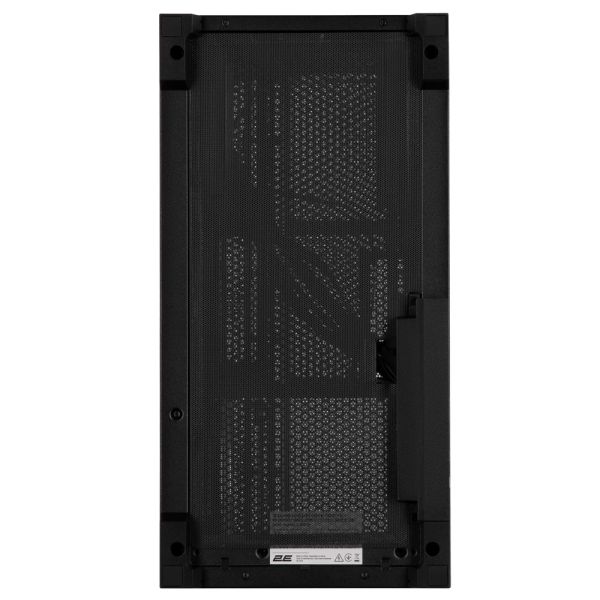 2E Gaming Computer case Fantom GK701B, without PSU, 2xUSB 3.0, 1xUSB Type-C, 4x120mm ARGB, controller with remote, TG Side/Front Panel, mATX, Black