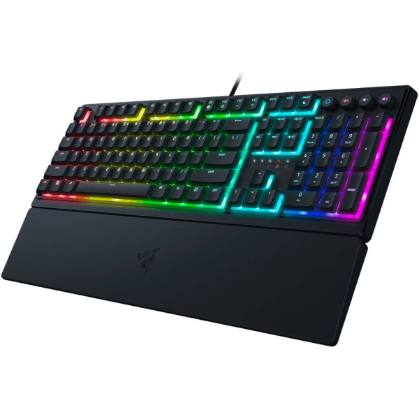 Razer Keyboard Ornata V3 RGB 104key Mecha-Membrane Switch USB EN, black