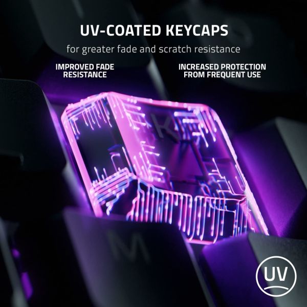 Razer Keyboard Ornata V3 RGB 104key Mecha-Membrane Switch USB EN, black