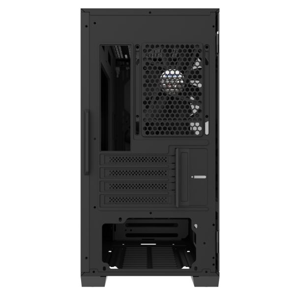 Zalman Computer case Z1 Iceberg, without PSU, 2xUSB3.0, 1xUSB2.0, 3x120mm Black fans, TG Side Panel, mATX, Black