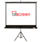 Projector screen ALLSCREEN TRIPOD PROJECTION SCREEN 200X200CM HD FABRIC CTP-8080B 110 inch