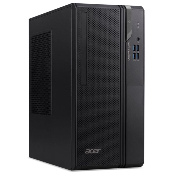 Acer PC Veriton S2690G TWR Intel Core i3-12100, 8GB, F256GB, UMA, kb+m, Lin, black