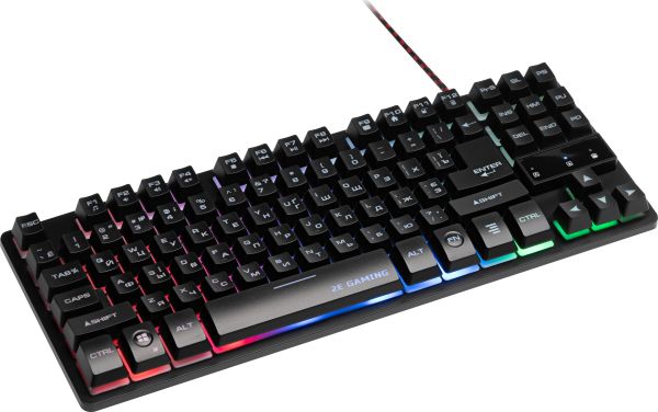 2E GAMING Keyboard KG290 87 keys LED USB Black UKR
