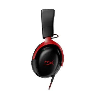 Headphone/ HP/ HyperX Cloud III %u2013 Wired Gaming Headset, PC, PS5, Xbox Series X|S Black/Red (727A9AA)